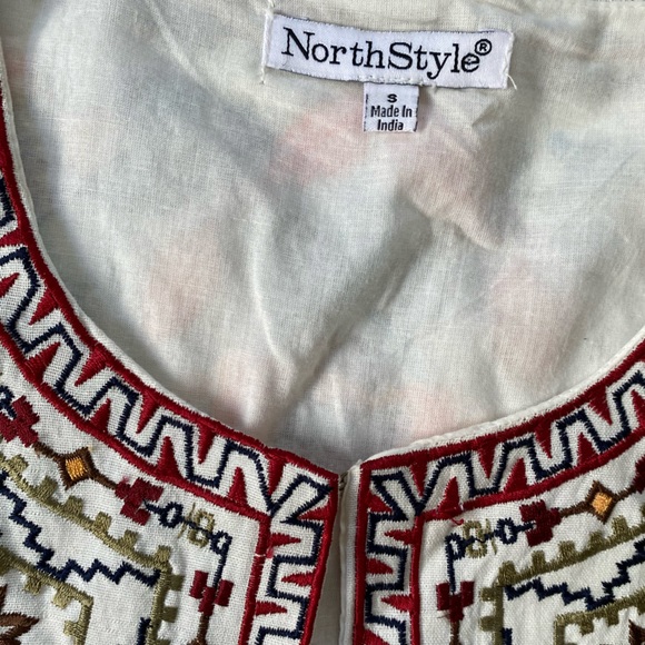 NorthStyle colorful floral embroidered jacket - Picture 4 of 8